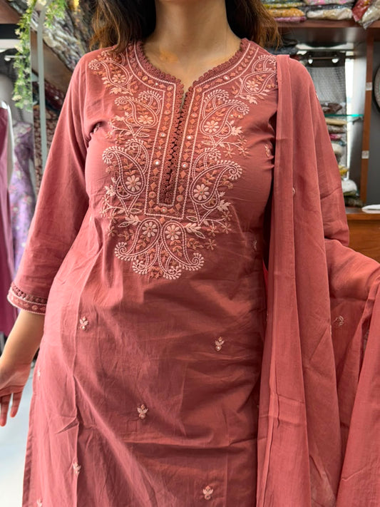 Dusty Rose Diaries 3 Piece Cotton Set
