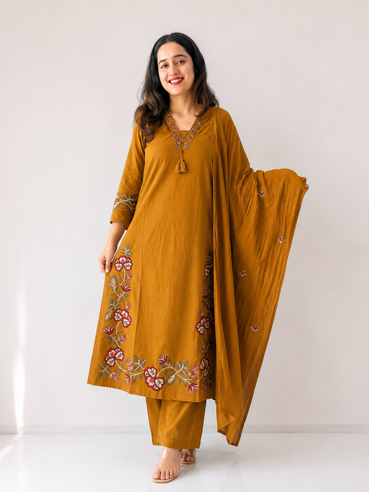 Harvest Hues 3 Piece Cotton Sets