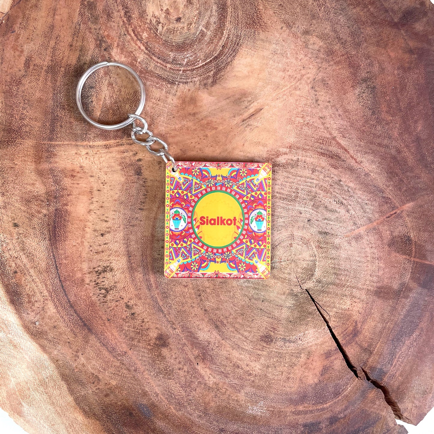 Sialkot printed keychain