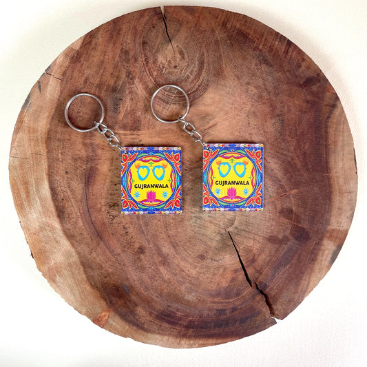 Gujranwala printed keychain