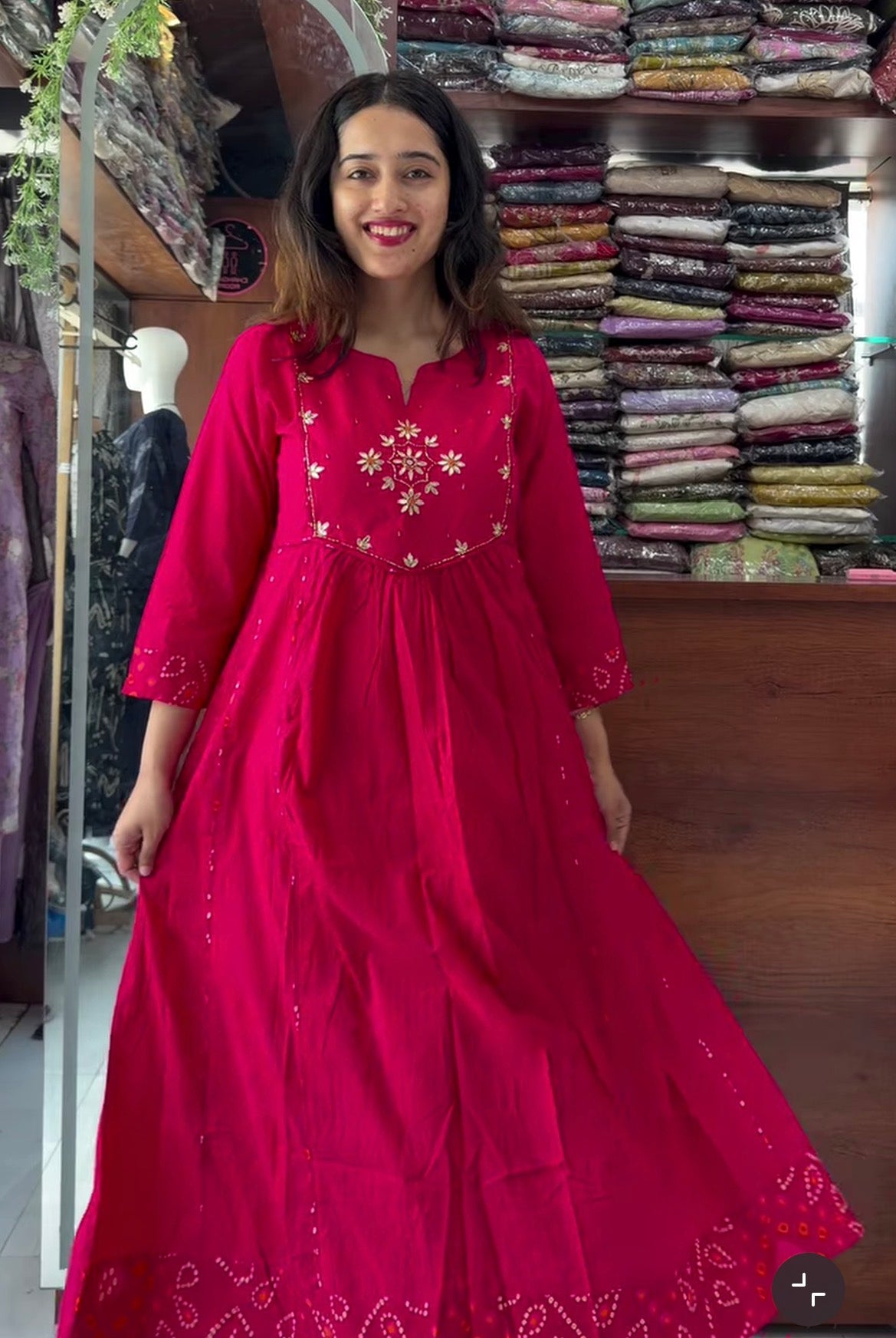 Pretty in Bandhini 3 Piece Suit Set