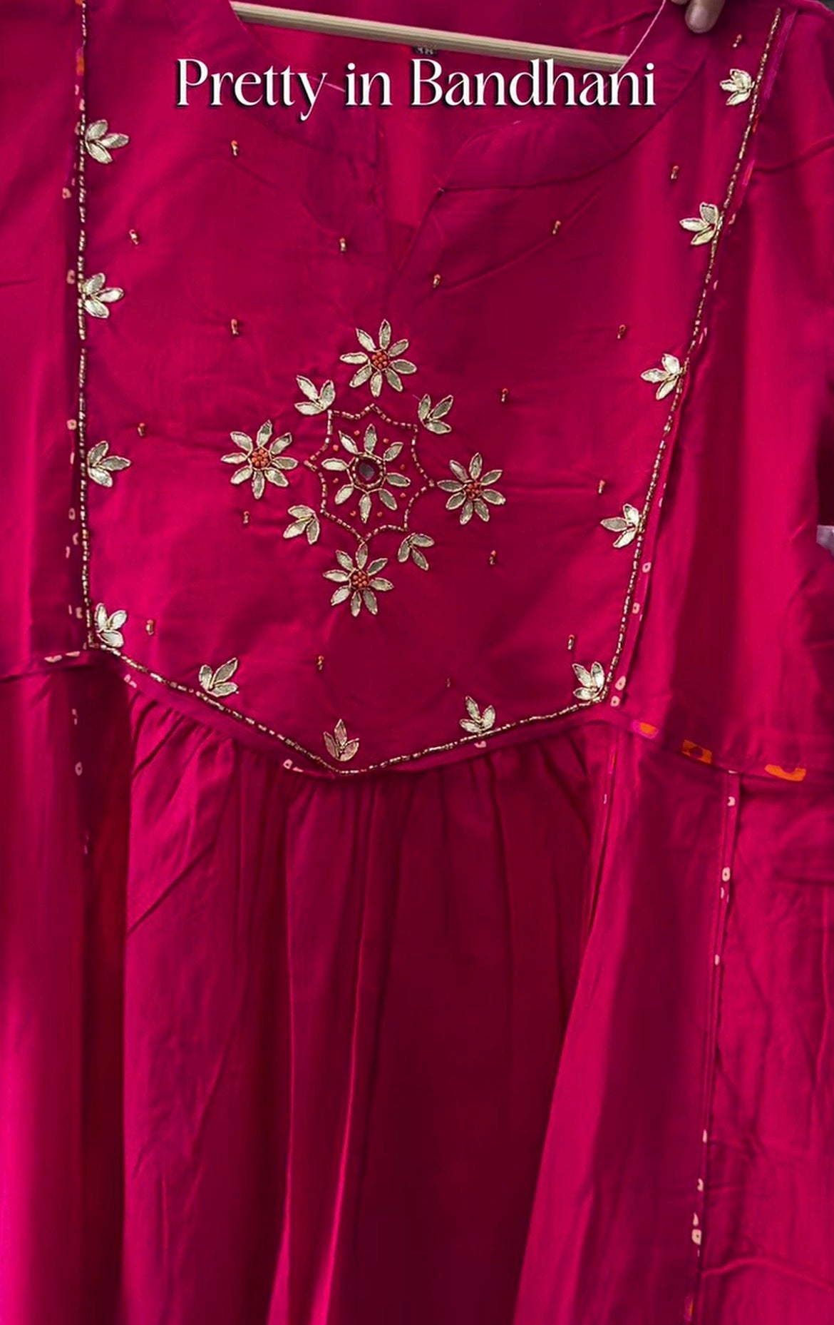 Pretty in Bandhini 3 Piece Suit Set